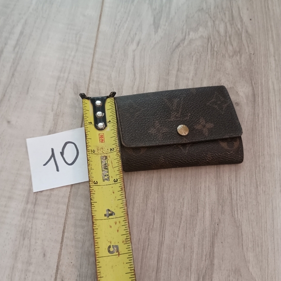 LOUIS VUITTON key holder monogram  canvas Authentic - Picture 9 of 9